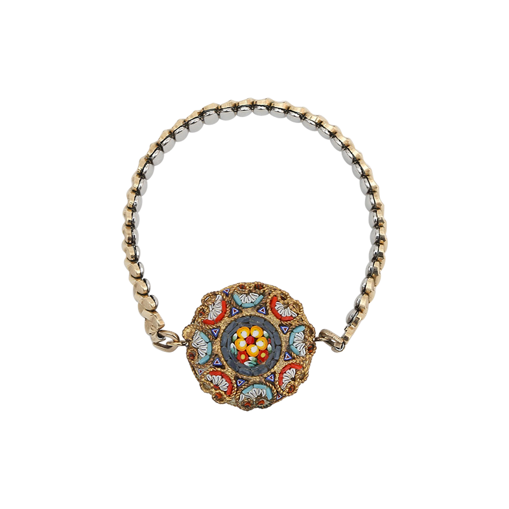Oriental micro mosaic bracelet