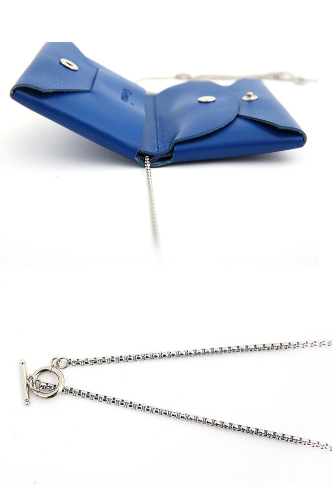 Origami wallet (straight chain)_Classic blue